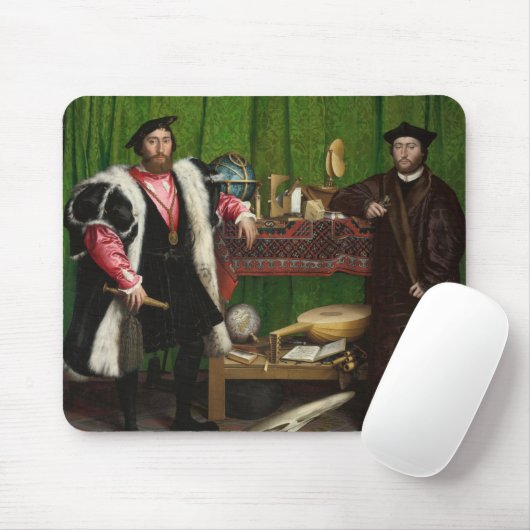 De ambassadeurs, Holbein, jongere Muismat (Met muis)
