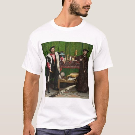 De ambassadeurs, Holbein, jongere T-shirt (Voorkant)