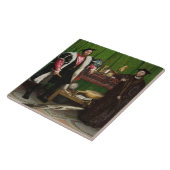 De ambassadeurs, Holbein, jongere Tegeltje (Zijkant)