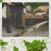 De ambassadeurs, Holbein, jongere Theedoek (Gevouwen)