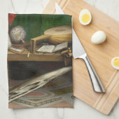 De ambassadeurs, Holbein, jongere Theedoek (Quarter Fold)