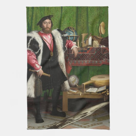De ambassadeurs, Holbein, jongere Theedoek (Verticaal)