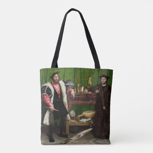 De ambassadeurs, Holbein, jongere Tote Bag (Achterkant)