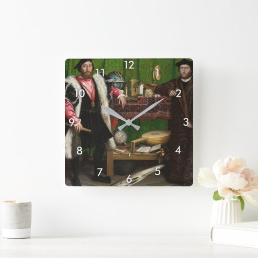 De ambassadeurs, Holbein, jongere Vierkante Klok (Huis)