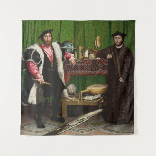 De ambassadeurs, Holbein, jongere Wandkleed (Voorkant (horizontaal))