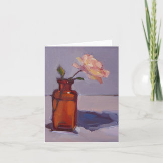 De amber Fles met Perzik nam toe Kaart