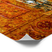 De Amber Room in Catherine Palace, Rusland 12x8 Poster (Hoek)