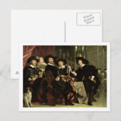De ambtenaren van de onderneming Bowyers of St. Se Briefkaart (Voorkant / Achterkant)