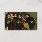 De ambtenaren van de onderneming Bowyers of St. Se Visitekaartje (Achterkant)