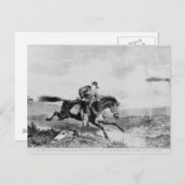 De American Pony Express Briefkaart (Voorkant / Achterkant)