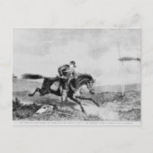 De American Pony Express Briefkaart (Voorkant)