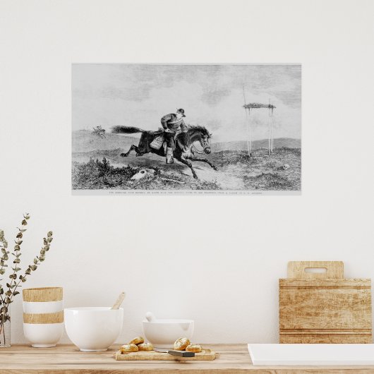 De American Pony Express Poster (Keuken)