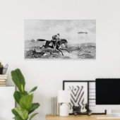 De American Pony Express Poster (Thuiskantoor)