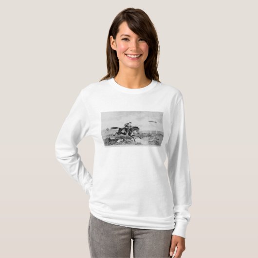 De American Pony Express T-shirt (Voorkant volledig)