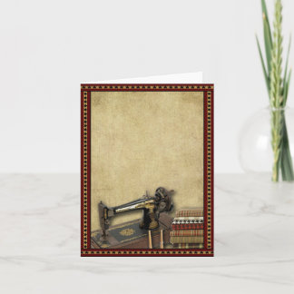 De americana Naaiende Prim Kaarten van de Nota Lil