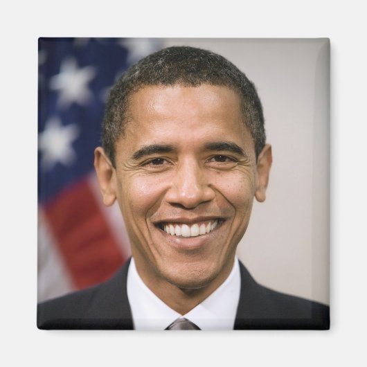 De Amerikaans president-elect Barack Obama Magneet (Voorkant)