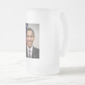 De Amerikaans president-elect Barack Obama Matglas Bierpul (Voorkant rechts)