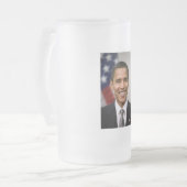 De Amerikaans president-elect Barack Obama Matglas Bierpul (Voorkant links)