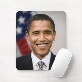 De Amerikaans president-elect Barack Obama Muismat (Met muis)