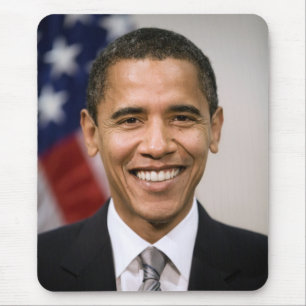 De Amerikaans president-elect Barack Obama Muismat