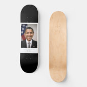 De Amerikaans president-elect Barack Obama Persoonlijk Skateboard (Voorkant)
