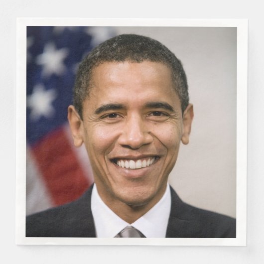 De Amerikaans president-elect Barack Obama Servet (Voorkant)