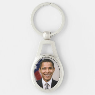 De Amerikaans president-elect Barack Obama Sleutelhanger