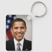De Amerikaans president-elect Barack Obama Sleutelhanger (Achterkant)