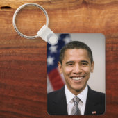 De Amerikaans president-elect Barack Obama Sleutelhanger (Voorkant)