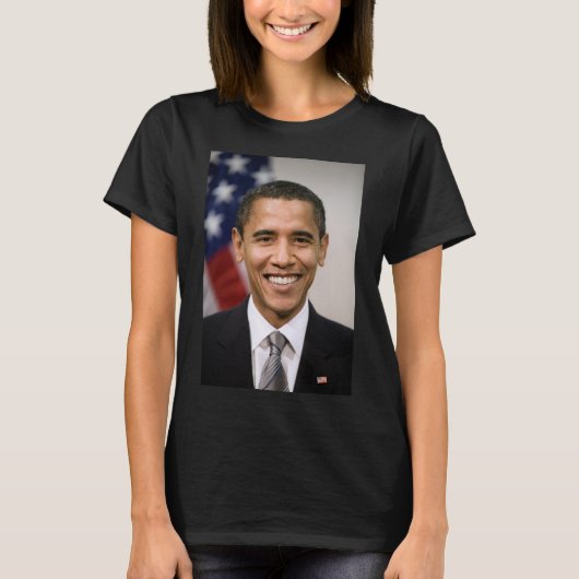 De Amerikaans president-elect Barack Obama T-shirt (Voorkant)