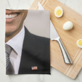 De Amerikaans president-elect Barack Obama Theedoek (Quarter Fold)