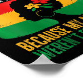 De Amerikaanse 19e is mijn Onafhankelijkheidsdag 4 Poster (Hoek)