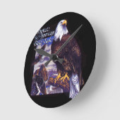 De Amerikaanse adelaar beschermen Ronde Klok (Hoek)