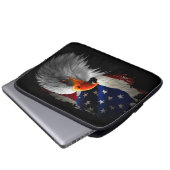 De Amerikaanse adelaar Laptop Sleeve (Voorkant onderkant)