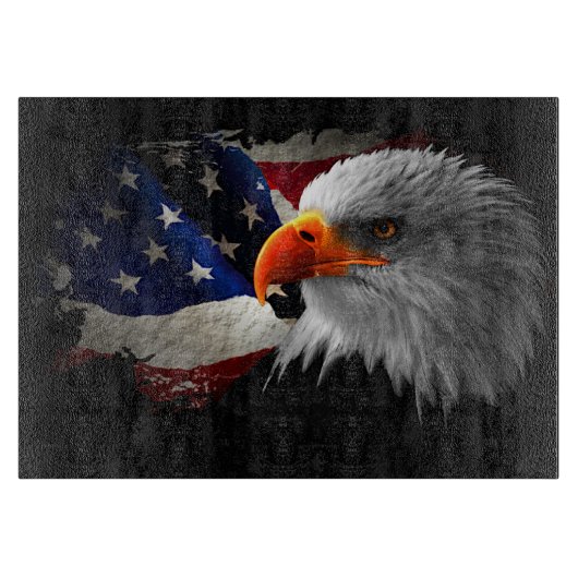 De Amerikaanse adelaar Snijplank (Voorkant)
