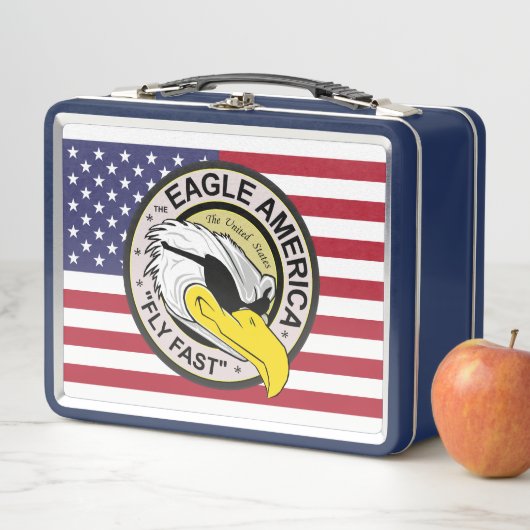 De Amerikaanse adelaar vliegt snel (In situ)