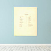 de Amerikaanse algemene atlas Canvas Afdruk (Insitu (Houten vloer))