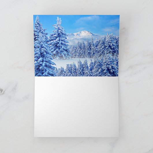 De Amerikaanse bergpikes Bedankkaart (Binnen)