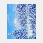 De Amerikaanse bergpikes Fleece Deken (Voorkant)