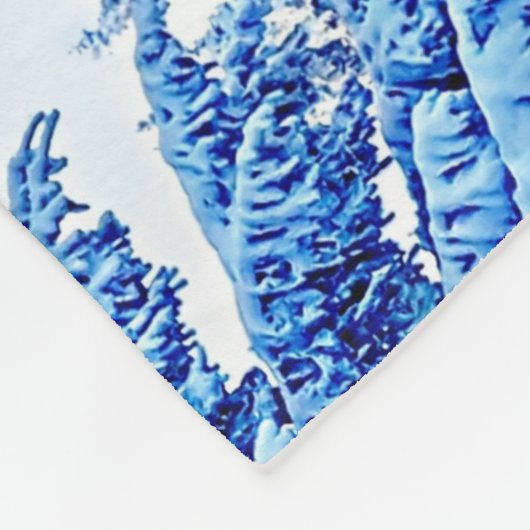 De Amerikaanse bergpikes Fleece Deken (Hoek)