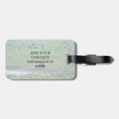 De Amerikaanse Bison Bagagelabel (Achterkant horizontaal)