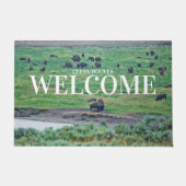 De Amerikaanse Bison Deurmat (Voorkant)