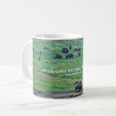 De Amerikaanse Bison Koffiemok (Voorkant links)