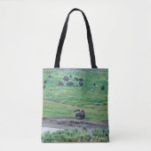De Amerikaanse Bison Tote Bag (Voorkant)