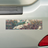 De Amerikaanse burgeroorlog in Pea Ridge 1862 Bumpersticker (Op auto)