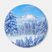 De Amerikaanse Button van de Amerikaanse Sleutelha Magneet (Voorkant)