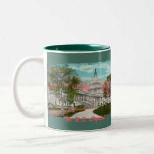 De Amerikaanse Capitol  Coffee Mok