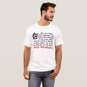 De Amerikaanse Christelijke T-shirt (Voorkant volledig)