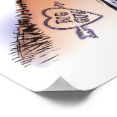 De Amerikaanse couchaardappel Poster (Hoek)