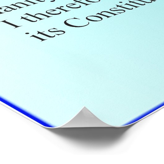 De Amerikaanse Creed Poster (Hoek)